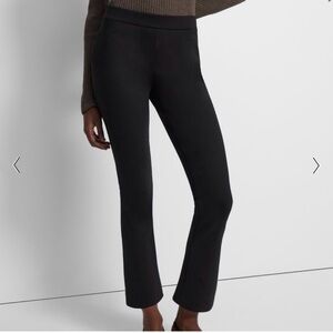 Theory Black Slim Kick Scuba Pants
